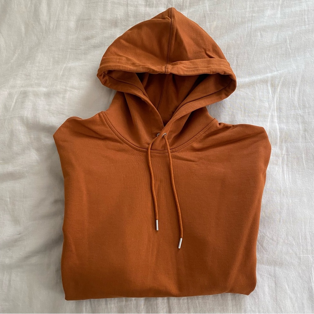 Everlane Rust Orange Hoodie